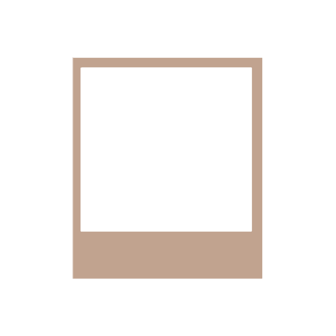 A dark beige frame.